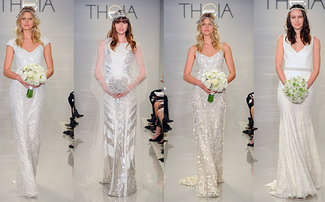 Свадебная коллекция Theia весна 2015