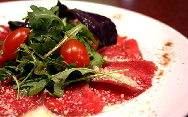 итальянская кухня, карпаччо