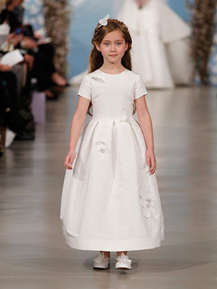 детское платье из коллекции Spring 2014 Oscar de la Renta
