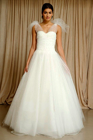 свадебное платье из коллекции Fall 2014 Oscar de la Renta