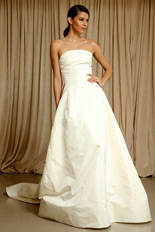 свадебное платье из коллекции Fall 2014 Oscar de la Renta