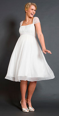 свадебное платье для беременной невесты