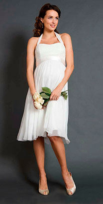 свадебное платье для беременной невесты