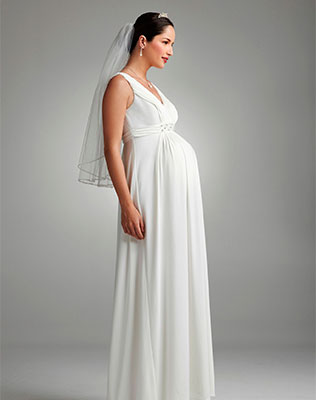 свадебное платье для беременной невесты