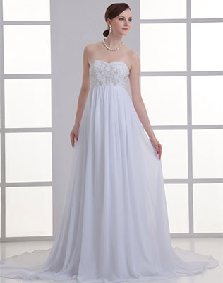 свадебное платье для беременной невесты