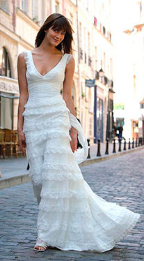 летние свадебные платья-сарафаны