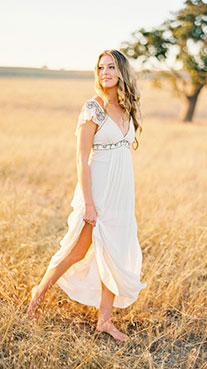 летние свадебные платья-сарафаны