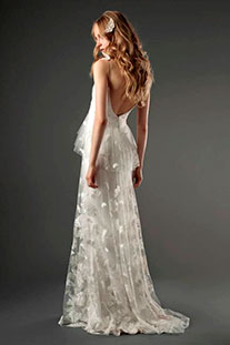 летние свадебные платья из легких тканей