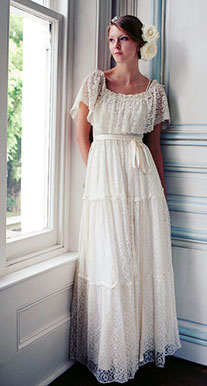 летние свадебные платья из легких тканей