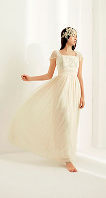 летние свадебные платья из легких тканей