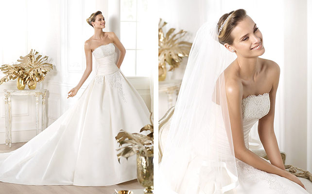 свадебное платье Pronovias Costura 2014