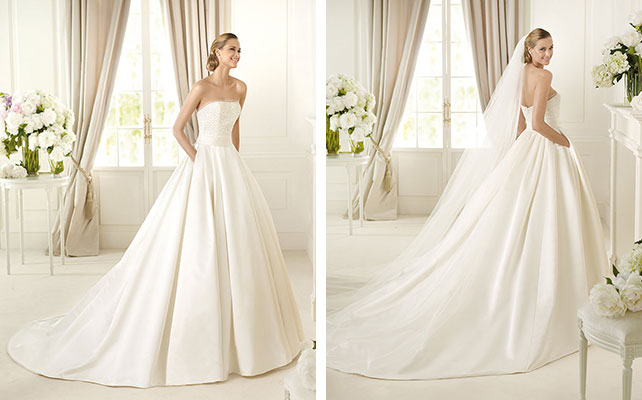 свадебное платье Pronovias Costura 2014