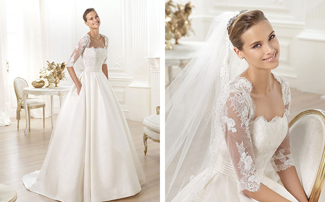 свадебное платье Pronovias Costura 2014