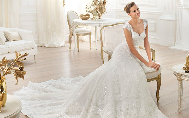 свадебное платье Pronovias Costura 2014