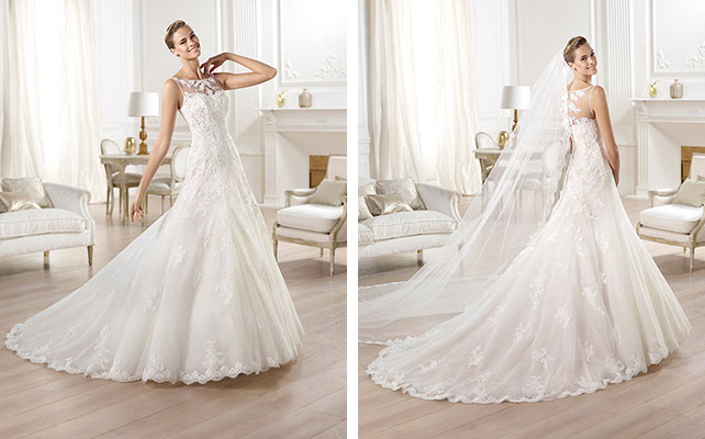 свадебное платье Pronovias Costura 2014