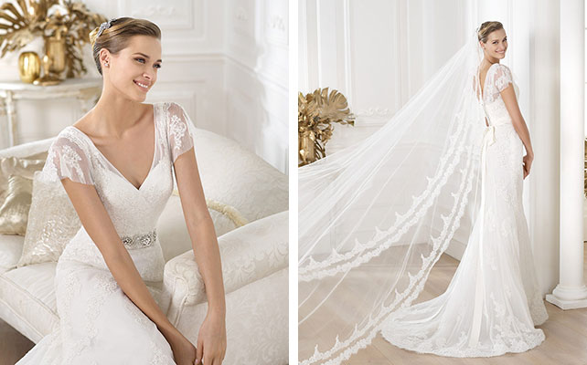 свадебное платье Pronovias Costura 2014