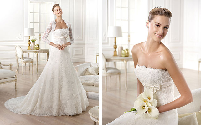 свадебное платье Pronovias Costura 2014