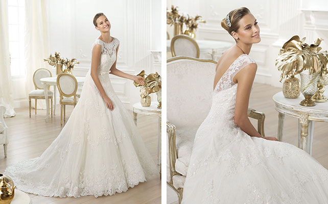 свадебное платье Pronovias Costura 2014