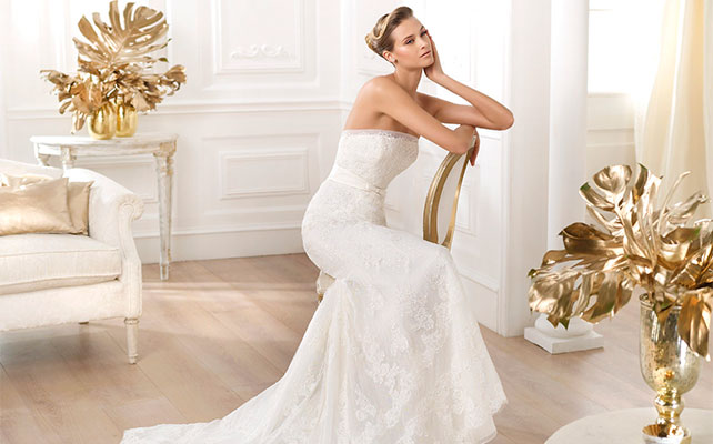 свадебное платье Pronovias Costura 2014