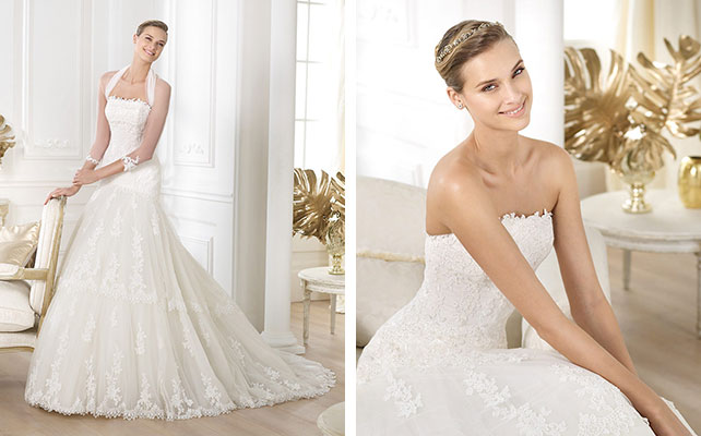 свадебное платье Pronovias Costura 2014