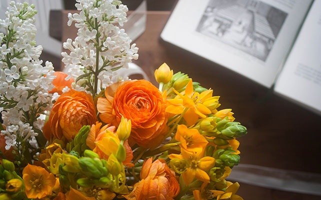 Букет из ранункулюсов от студии Blooming Flowers