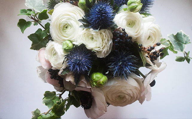 Букет из ранункулюсов от студии Blooming Flowers