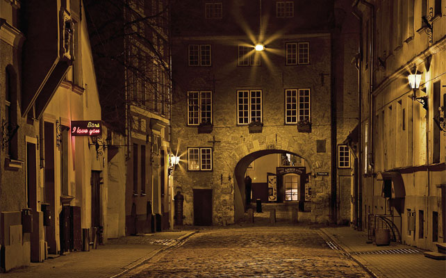 Старый город в Риге