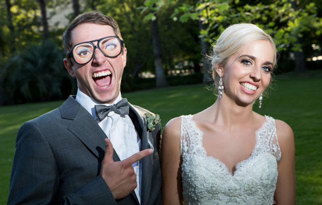 Подставить лицо в фото свадьба