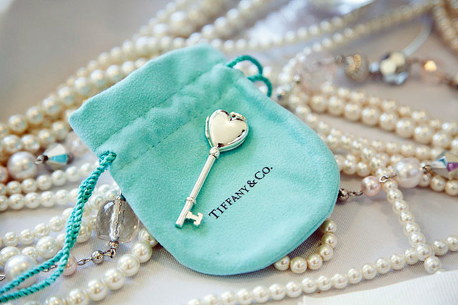 образ невесты в стиле Тиффани