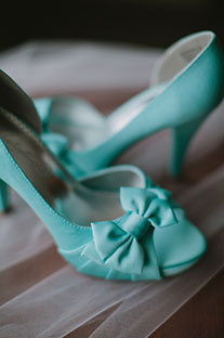 образ невесты в стиле Тиффани