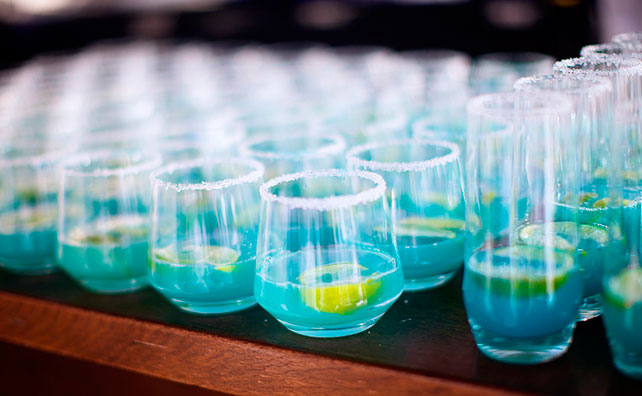 детали свадьбы в стиле Тиффани