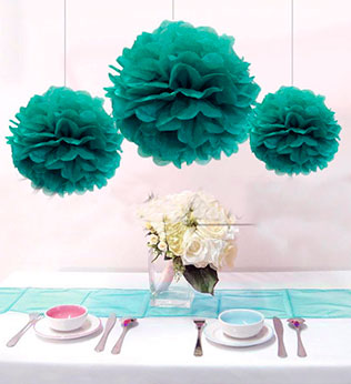 детали свадьбы в стиле Тиффани