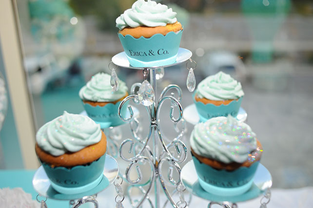 детали свадьбы в стиле Тиффани