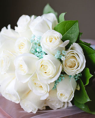 букет невесты в стиле Тиффани