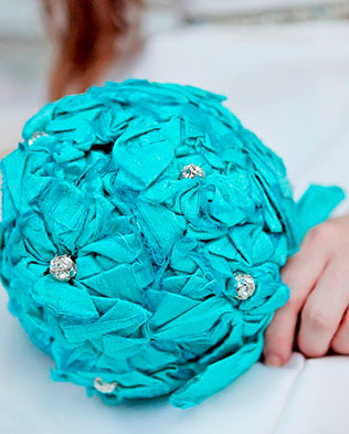 букет невесты в стиле Тиффани