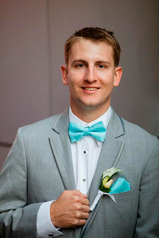 образ жениха в стиле Тиффани