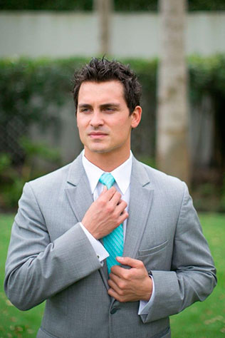 образ жениха в стиле Тиффани