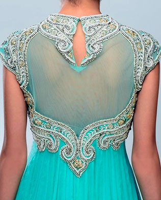 образ невесты в стиле Тиффани