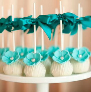 сладкий стол в стиле Тиффани