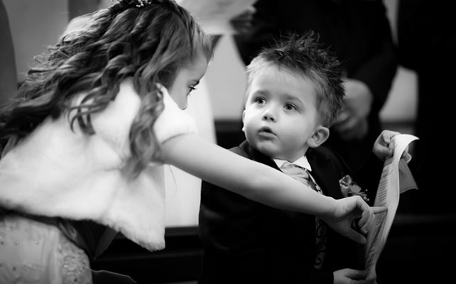 дети на свадьбе