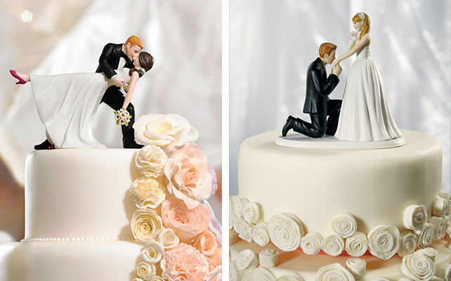 Фигурки для свадебных тортов