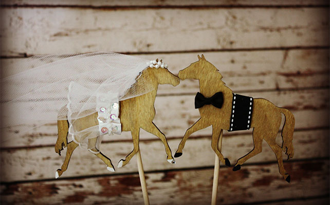 фигурки животных для свадебного торта