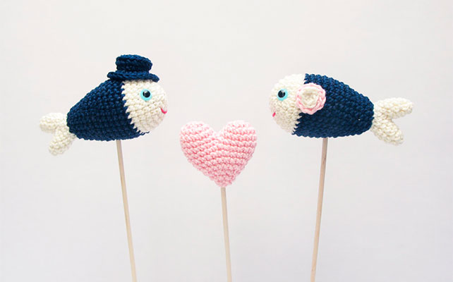 фигурки животных для свадебного торта