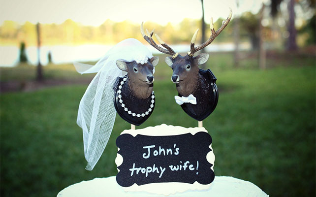 фигурки животных для свадебного торта