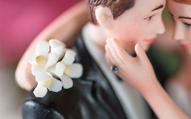 классические фигурки для свадебного торта