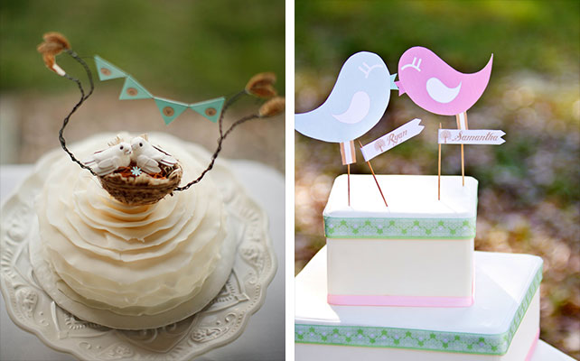 фигурки для свадебного торта в стиле рустик