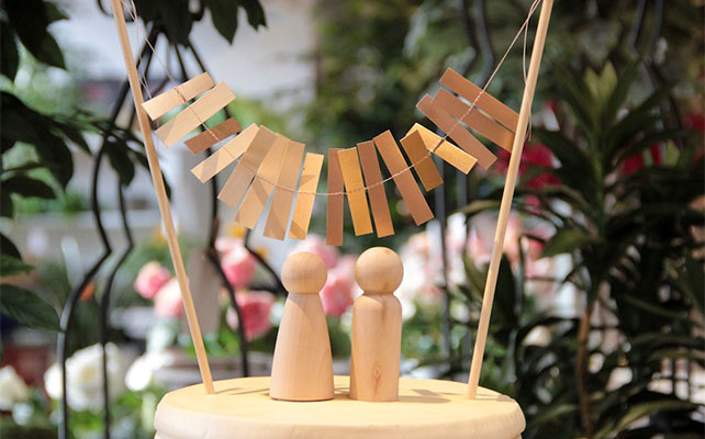 фигурки для свадебного торта в стиле рустик