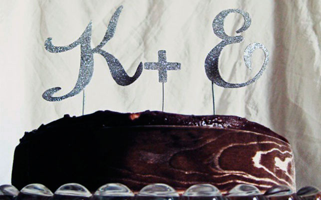 фигурки для свадебного торта в стиле гламур и винтаж