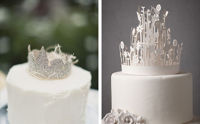 фигурки для свадебного торта в стиле гламур и винтаж