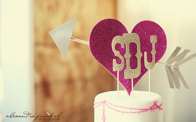 фигурки для свадебного торта в стиле гламур и винтаж